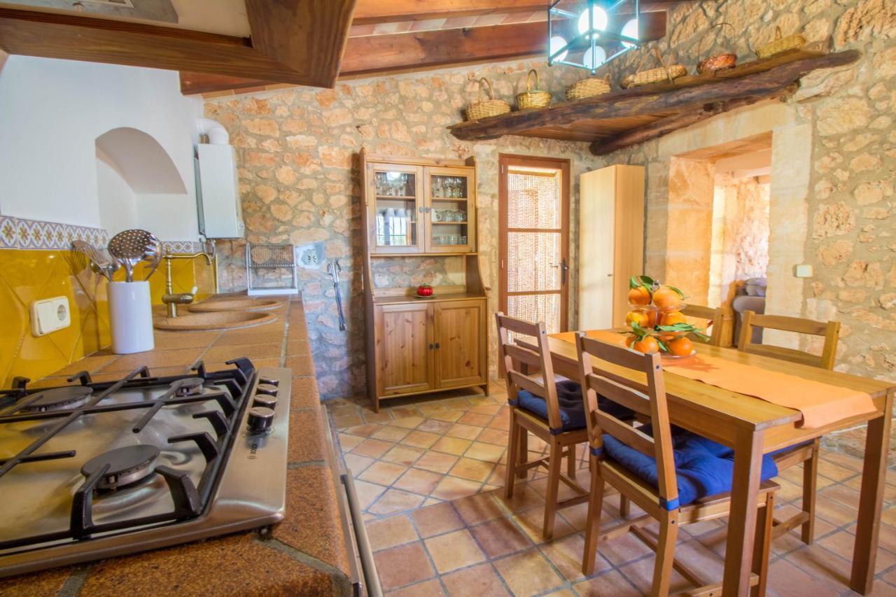 Preciosa Finca Rustica Con A/C Y Piscina Exclusiva Algaida  Buitenkant foto
