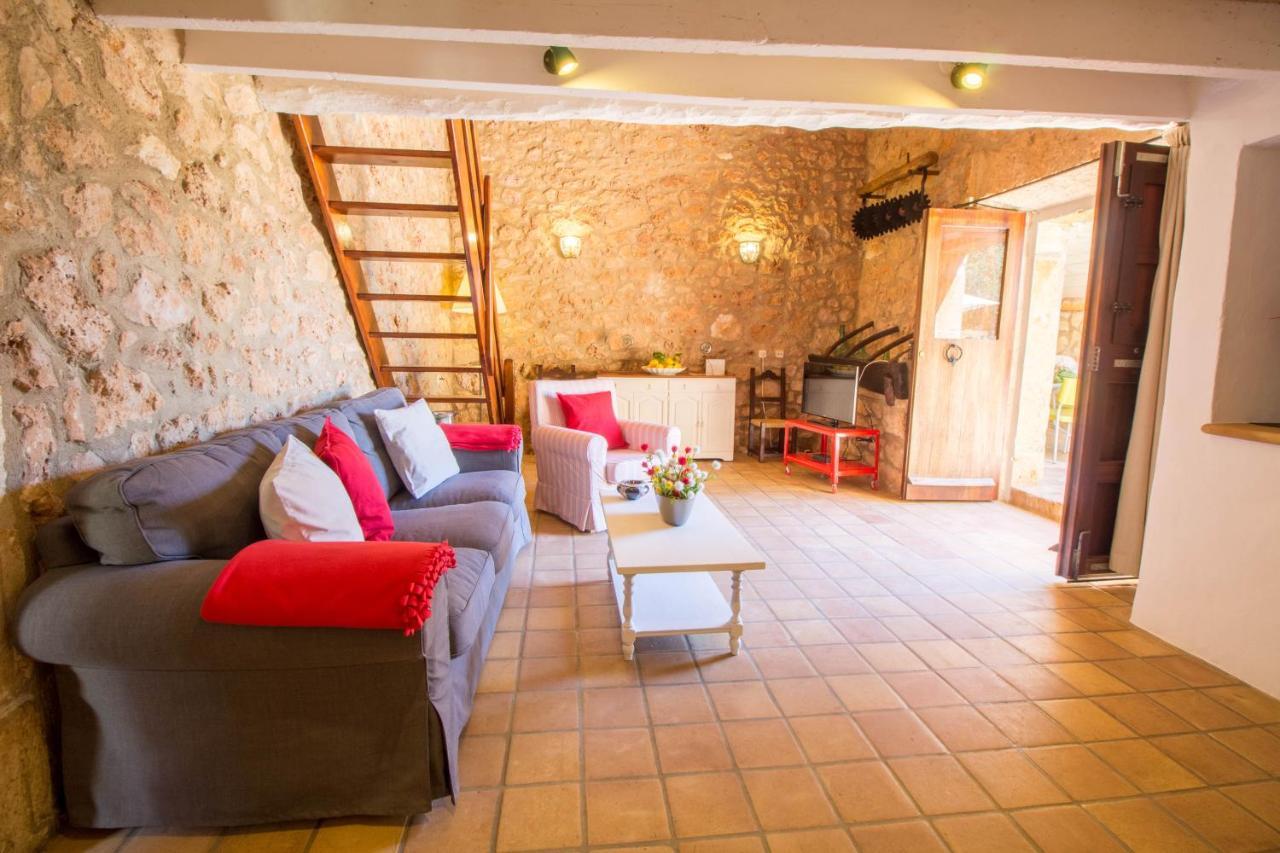 Preciosa Finca Rustica Con A/C Y Piscina Exclusiva Algaida  Buitenkant foto