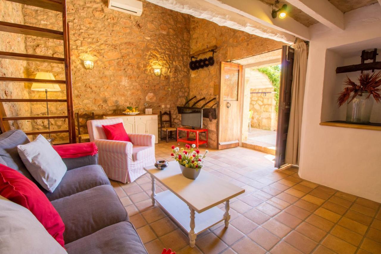 Preciosa Finca Rustica Con A/C Y Piscina Exclusiva Algaida  Buitenkant foto